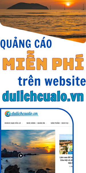 Quảng cáo miễn phí trên website dulichcualo.vn